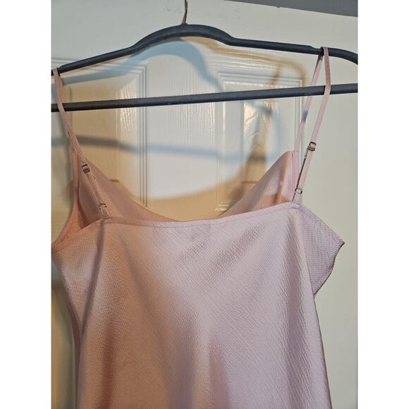 TED BAKER LONDON Sz 1 (XS) Dusty Pink Scoop Neckline Camisole Tank Top New - Picture 5 of 9